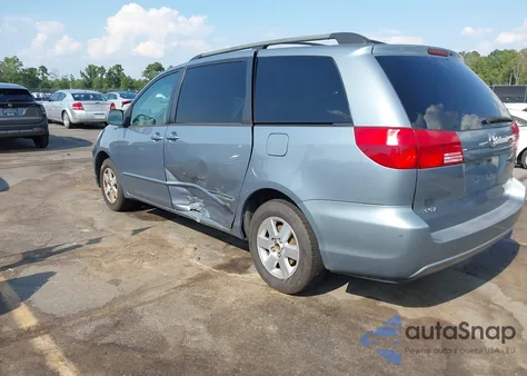 2004 Toyota Sienna Xle z USA, uszkodzony, nr VIN 5TDZA22C24S121431